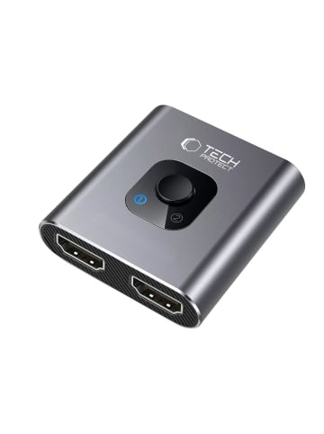 TechProtect HB07 USB-C Hub HDMI 4K 60Hz Grau