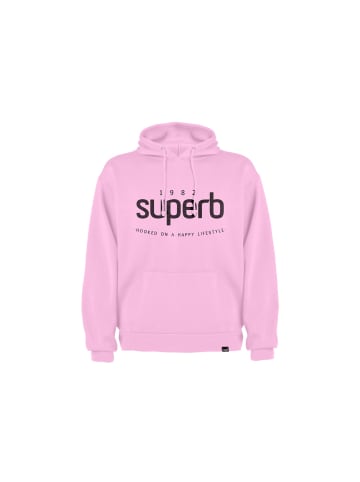 Superb Hoodie in Pink