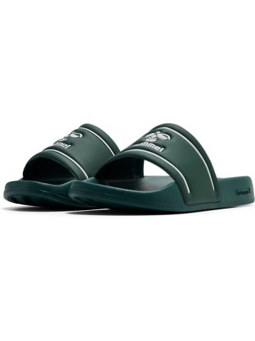 Hummel Kinder Badeschuh "Pool Slide Jr" in Grün