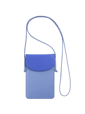 DuDu Handytasche Leder 12 cm in kornblume