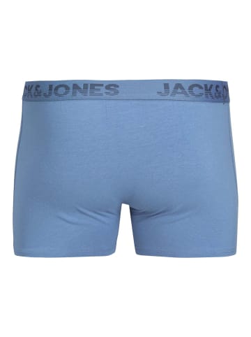 Jack & Jones Boxershort 12er Pack in Blau/Schwarz/Grau