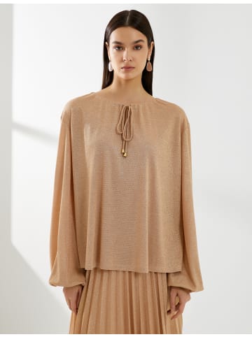 KOTON Bluse in Puderfarbe