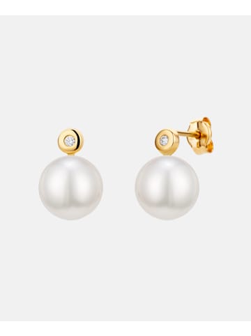Diamant L'éternel Ohrringe aus 585 Gelbgold mit Diamant