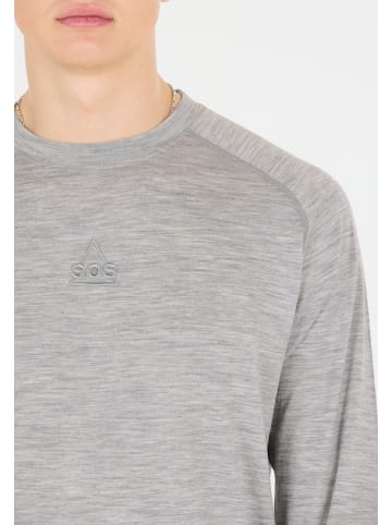 SOS Baselayer Nuuk in 1005 Light Grey Melange