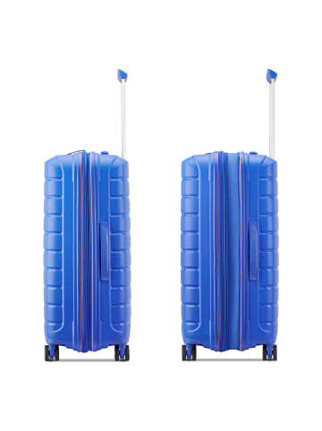 Roncato B-Flying 4 Rollen Kofferset 2-teilig mit Dehnfalte ultraviolet