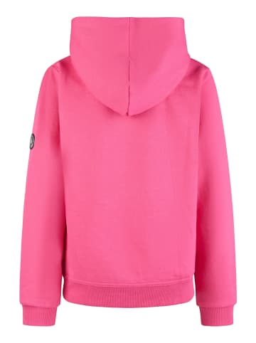 SCHIETWETTER Hoodie "Logoprint Toni" in pink/white