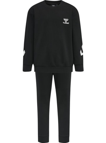Hummel Kinder Trainingsanzug in Schwarz
