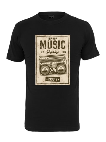 Mister Tee T-Shirt kurzarm in black