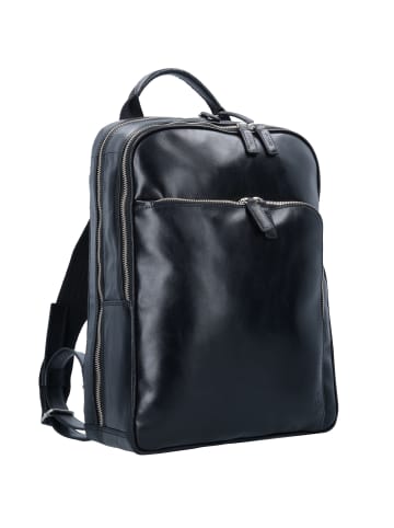 PICARD Buddy Rucksack Leder 39 cm Laptopfach in schwarz