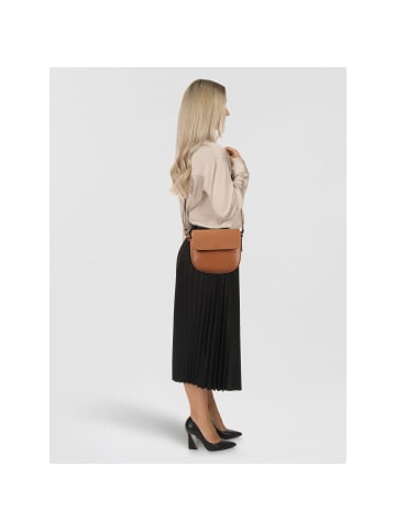 PICARD Pure Umhängetasche Leder 19 cm cognac