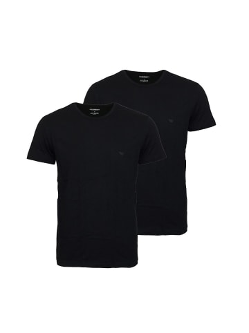Emporio Armani Shirt 'Doppelpack' in black