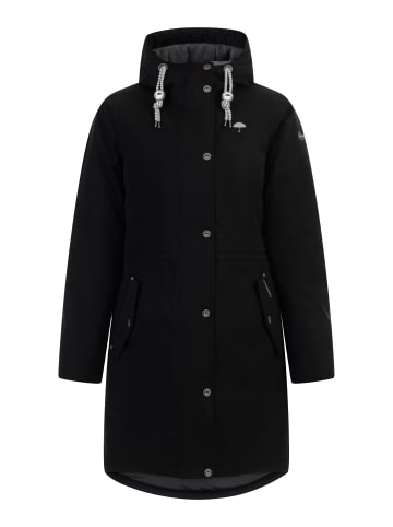 Schmuddelwedda Winterparka in Schwarz