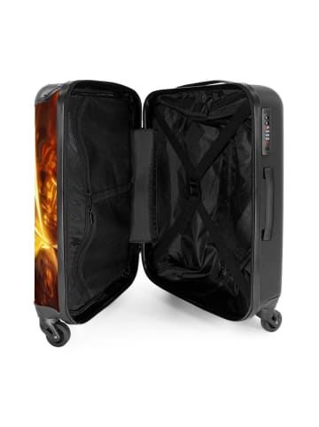 NoBoringSuitCases Suitcase, Koffer, Reisekoffer Sportwagen gold