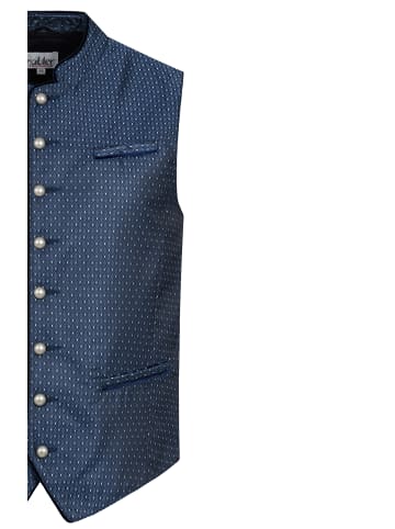 Nübler Trachtengilet Ewald in Blau