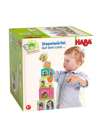 Haba Bausteine Stapelwürfel Auf dem Land, ab 1 Jahr