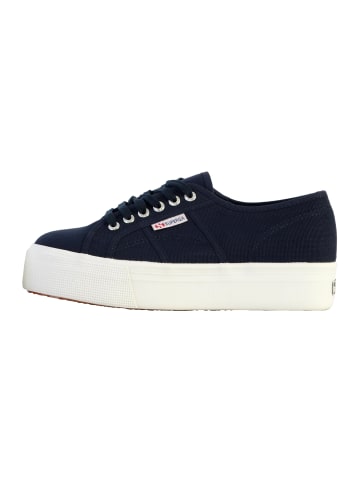 Superga Sneaker mit Schnürung Blau