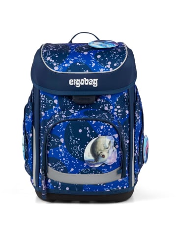 Ergobag Cubo Schulranzen Set 5-tlg. OzeanBärwohner in blau