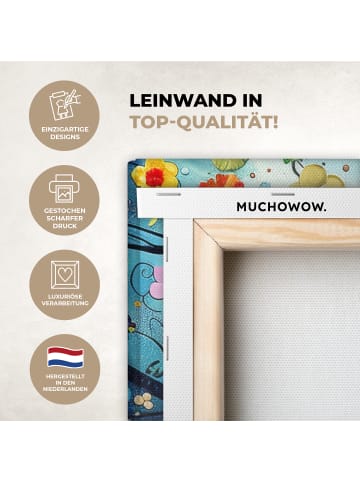 MuchoWow Leinwand bilder Blumenbaum (BxH)