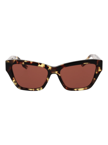 Trussardi Frauen Sonnenbrille Katzenauge Havanna