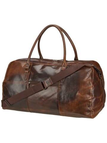 Greenburry Weekender Newport Reisetasche in Coffee