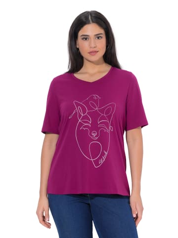 Ulla Popken Shirt in magnolienrot