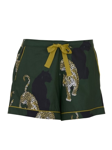 Cyberjammies Olive Shorts Nachtwäsche in grün