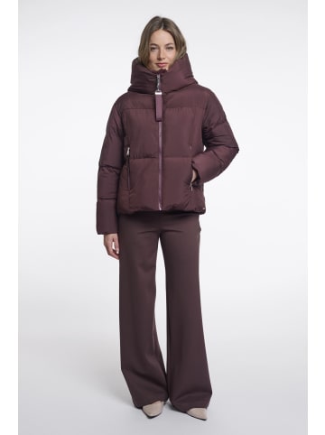 RINO&PELLE Steppjacke Joni in aubergine