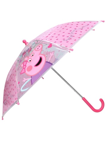 Peppa Pig Stockschirm rosa & transparent | Peppa Wutz | Peppa Pig | Regenschirm