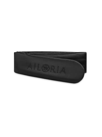 Ailoria LUXE SWEEP haarband aus seide in schwarz