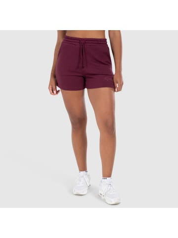 SMILODOX Shorts Fayne in Dunkel Lila