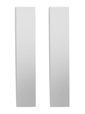 Adeliás Damen Ohrringe – Klappcreole aus Edelstahl in silber