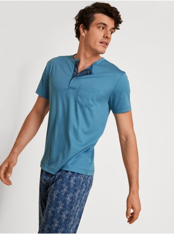 Calida Pyjama in niagara blue
