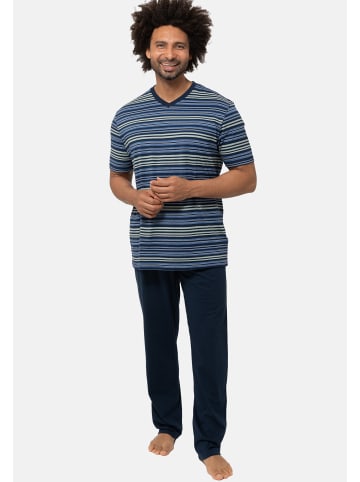 Ammann Schlafanzug Organic Cotton in Dunkelblau