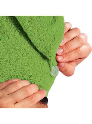 Erwin Müller Frottier Turban 3er-Pack in apfelgrün