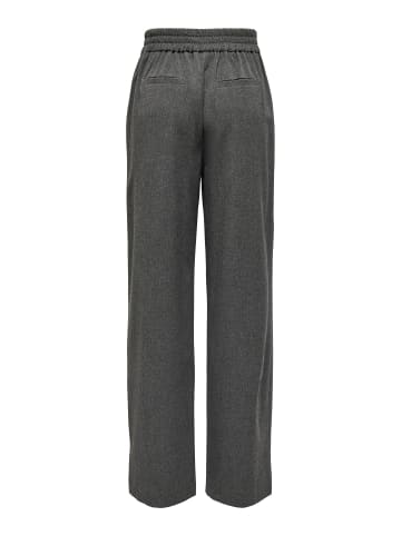 ONLY Hose mit weitem Beinschnitt in Medium Grey Melange
