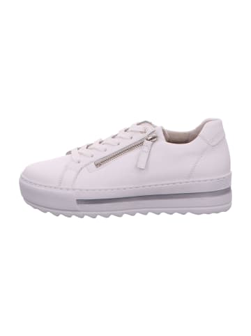 Gabor Comfort Komfort Schnürschuhe in Weiß