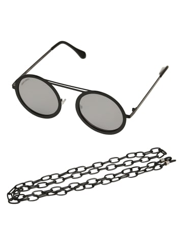 Urban Classics Sonnenbrillen in silver mirror/black