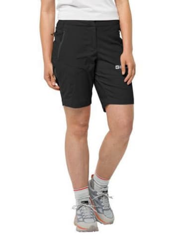 Jack Wolfskin Outdoorshorts GLASTAL SHORTS W in Schwarz