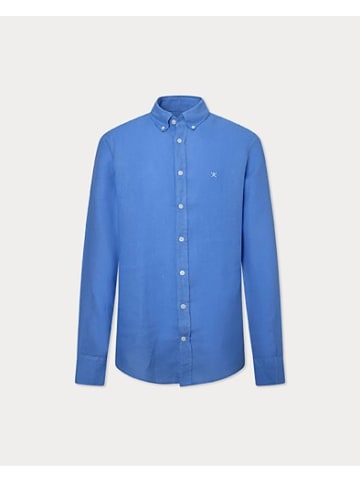 Hackett London Hemd in Blau