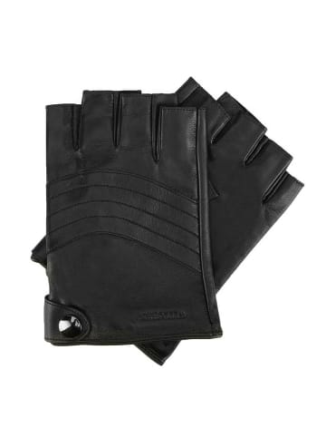 Wittchen Leder Handschuhe in Schwarz in Black