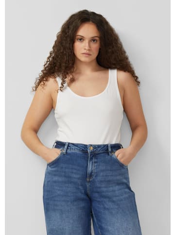 QS T-Shirt in 0100_weiß