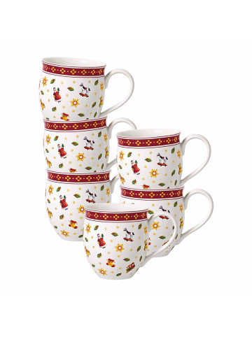Villeroy & Boch 6er Set Becher mit Streumotiv Toy's Delight 390 ml in bunt