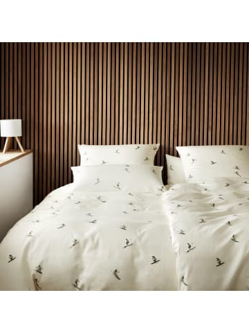 Elegante Bettwäsche Mono Ski in zirbe