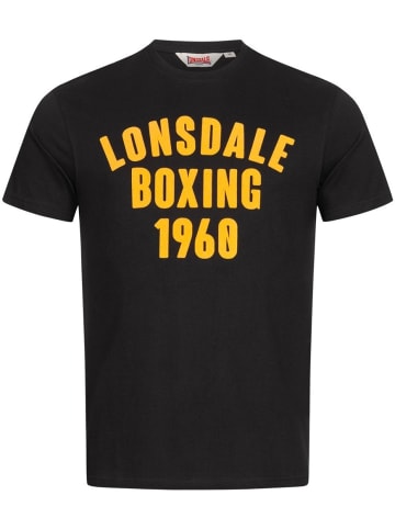 Lonsdale T-Shirt "Pitsligo" in Schwarz