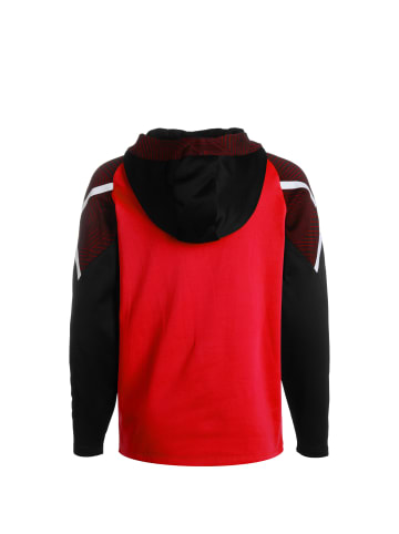 Jako Trainingskapuzenpullover Performance in rot / schwarz