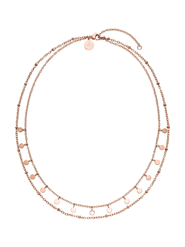 PURELEI Kette Plain 50 cm in Rosegold