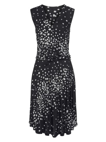 Vivance Jerseykleid in schwarz-weiß-bedruckt