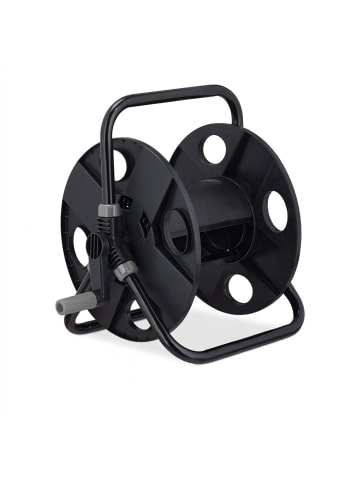 Schlauchtrommel in Schwarz/ Grau