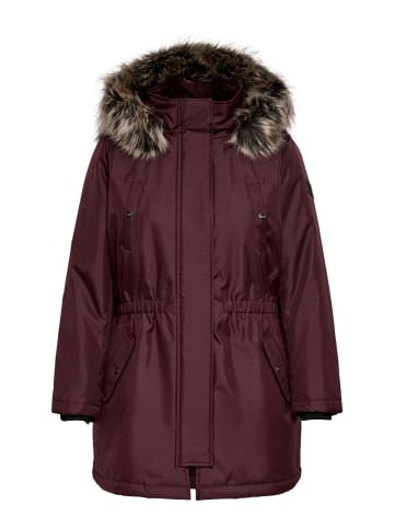 ONLY Carmakoma Langer Parka in Decadent Chocolate