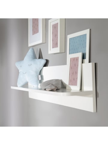 roba Wandregal Weiß – ideal über der Kommode oder als Bücherregal